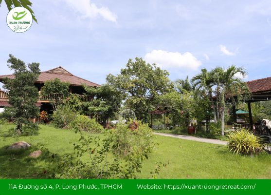 Toàn cảnh Xuân Trường Retreat xanh mát giữa thiên nhiên yên bình