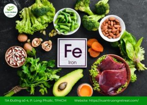 các loại rau bổ máu