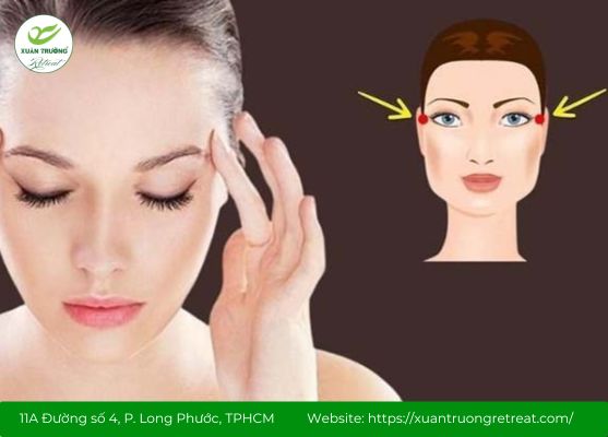 Xác định vị trí massage thái dương giúp thư giãn và giảm đau hiệu quả