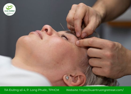 Huyệt Thượng Tinh giúp thông thoáng đường thở và hỗ trợ viêm mũi