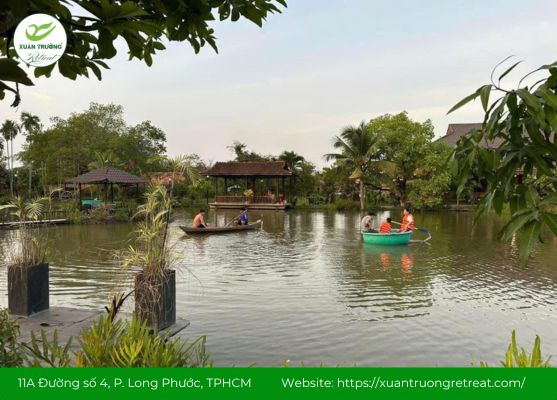 Team building và tiệc ngoài trời đầy hứng khởi trong không gian xanh