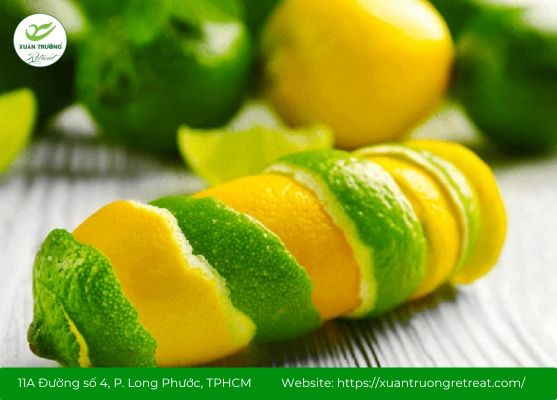 bài thuốc từ vỏ chanh
