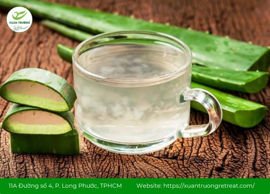 Cách chữa co thắt đại tràng tại nhà bằng nước nha đam tự nhiên