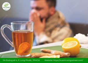 Cách chữa cảm lạnh bằng gừng