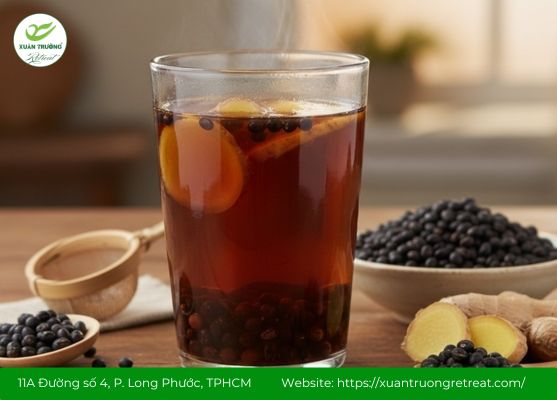 Nước đậu đen giúp mát gan, bổ thận và thanh lọc cơ thể
